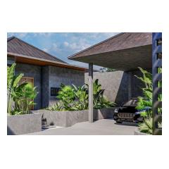 Carport - Bali Villa Projects - Own a Holiday Home in Bali - Palm Living Bali
